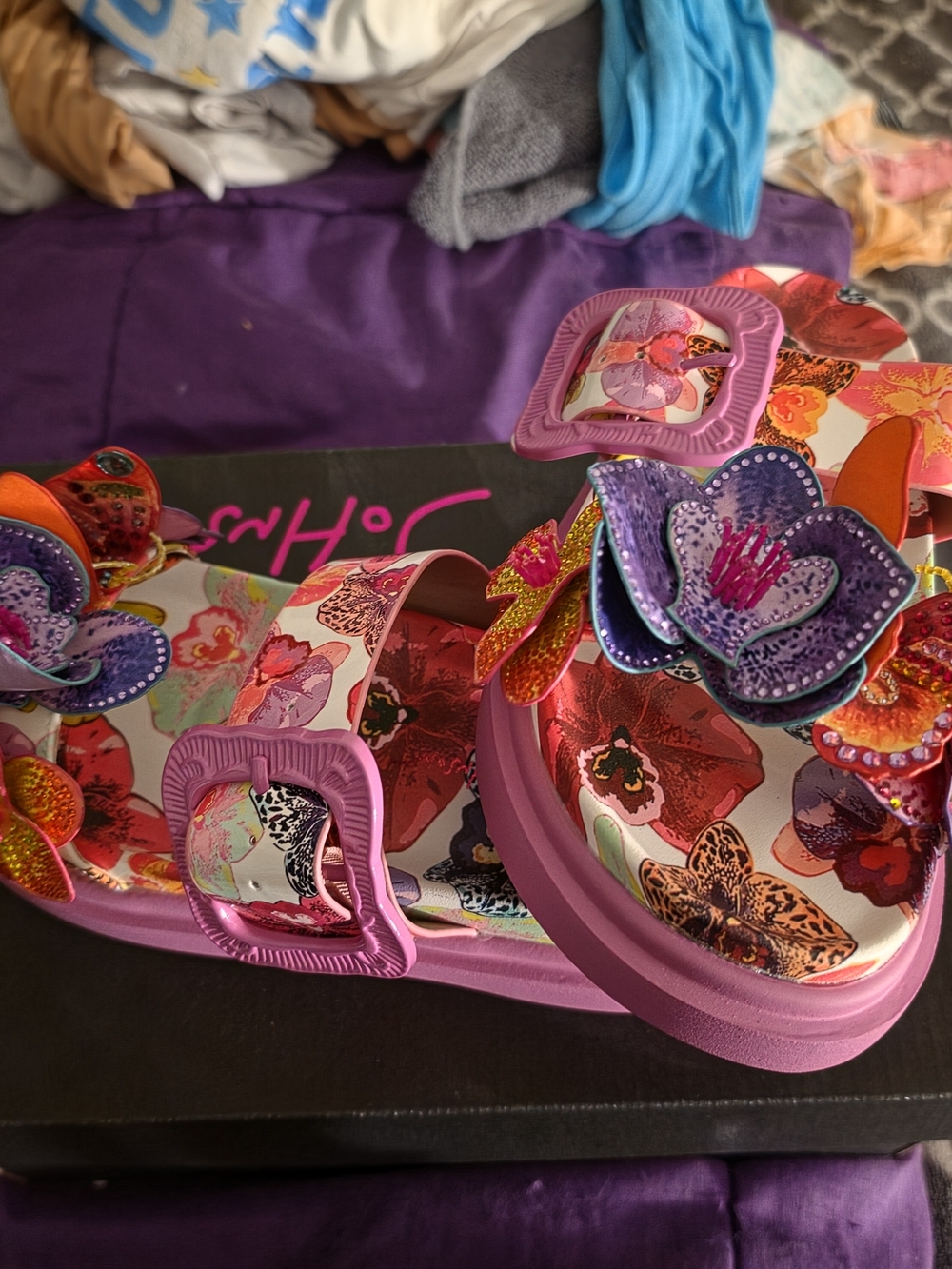 Betsey Johnson Lorayne Platform Sandals